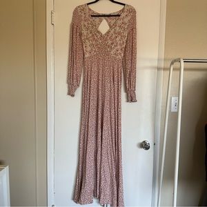 Free People Floral Maxi Dress